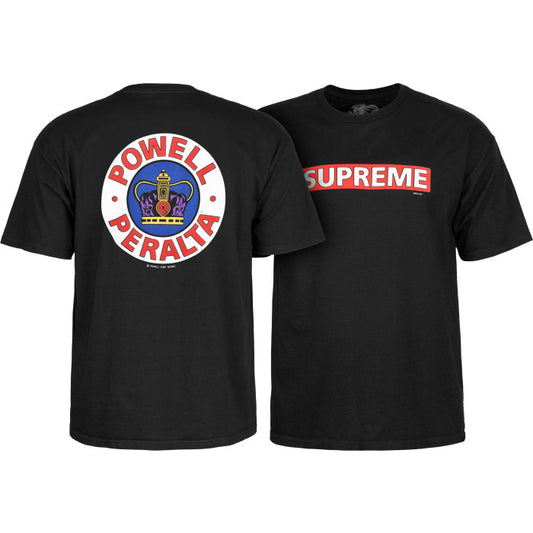 Powell Peralta Supreme T-Shirt - Black