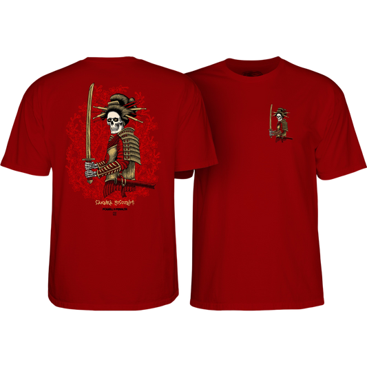 T-Shirt Powell Peralta Sakura Yosozumi Onna-Bugeisha - Garnet
