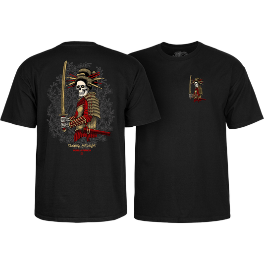 Powell Peralta Sakura Yosozumi Onna-Bugeisha T-Shirt - Black
