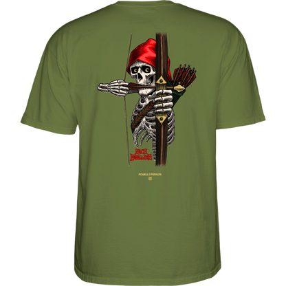 T-Shirt Powell Peralta Zach Doelling Archer Military Green