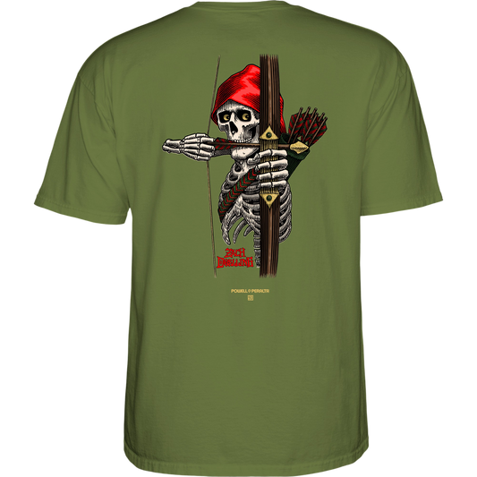 T-Shirt Powell Peralta Zach Doelling Archer Military Green