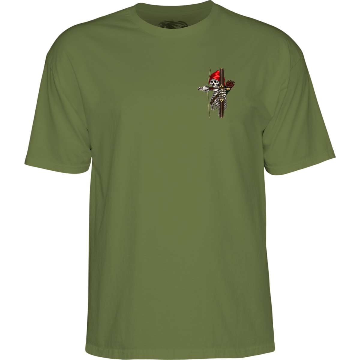 T-Shirt Powell Peralta Zach Doelling Archer Military Green