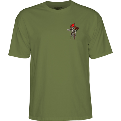T-Shirt Powell Peralta Zach Doelling Archer Military Green