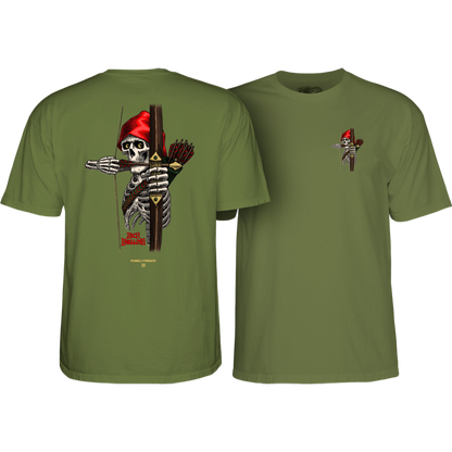 T-Shirt Powell Peralta Zach Doelling Archer Military Green