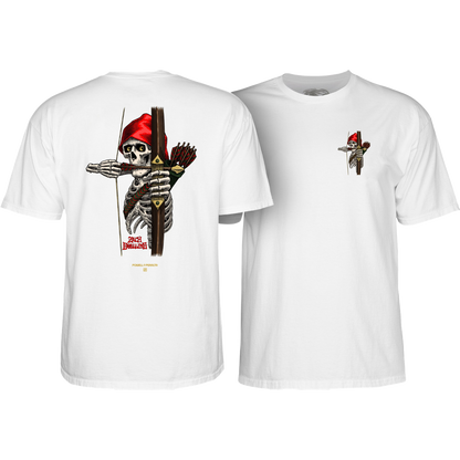T-Shirt Powell Peralta Zach Doelling Archer - White