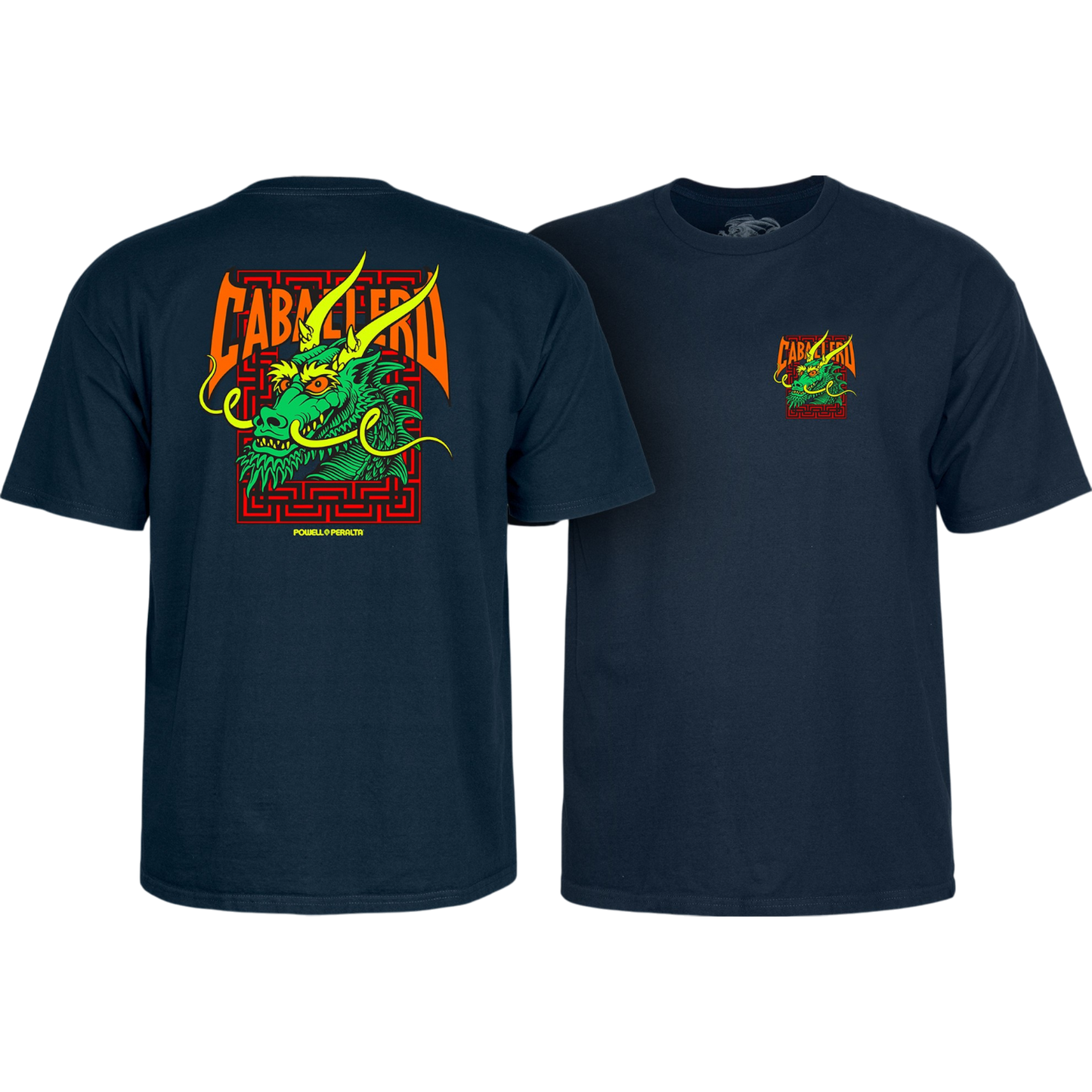 T-Shirt Powell Peralta Caballero Street Dragon Navy II