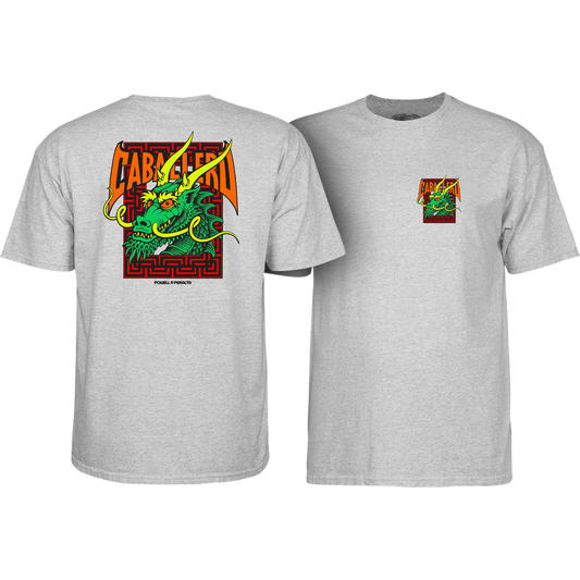 T-Shirt Powell Peralta Caballero Street Dragon Athletic Heather