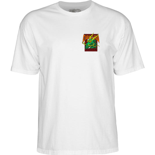 T-Shirt Powell Peralta Caballero Street Dragon - White