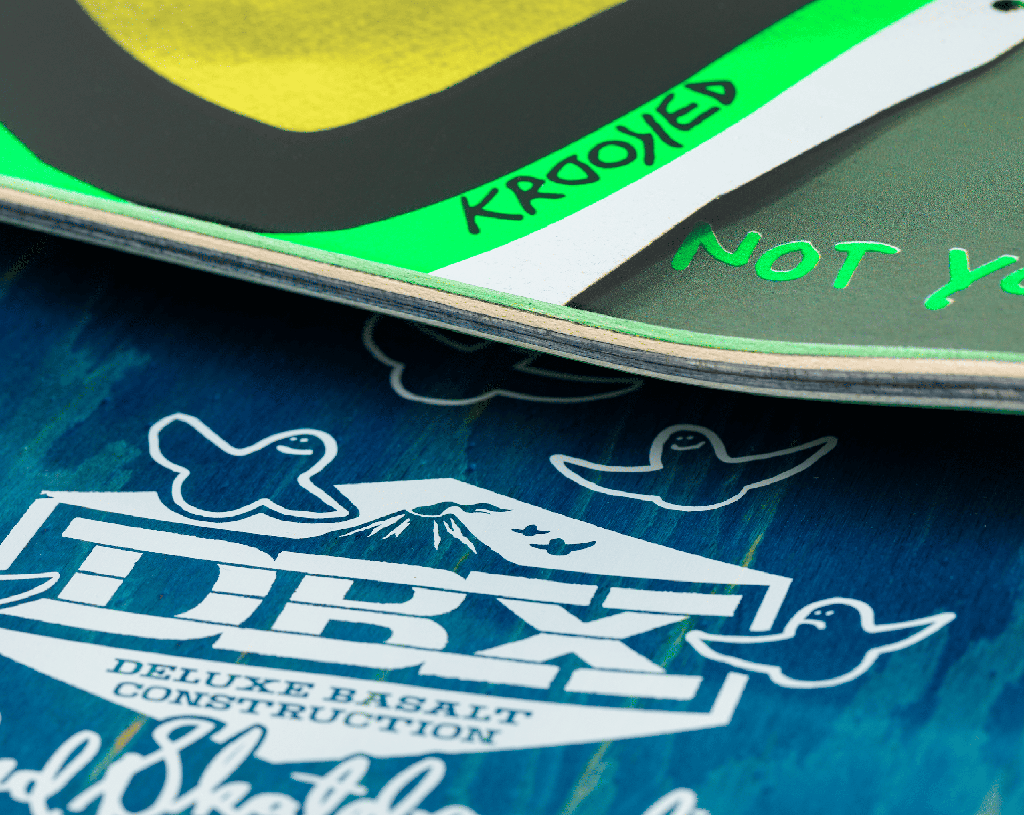 Krooked DBX Eyes Skateboard Deck 8.5"