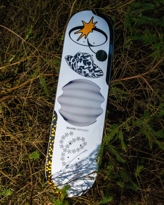Quasi Gilbert Crockett Bellyachin Skateboard Deck 8.25”