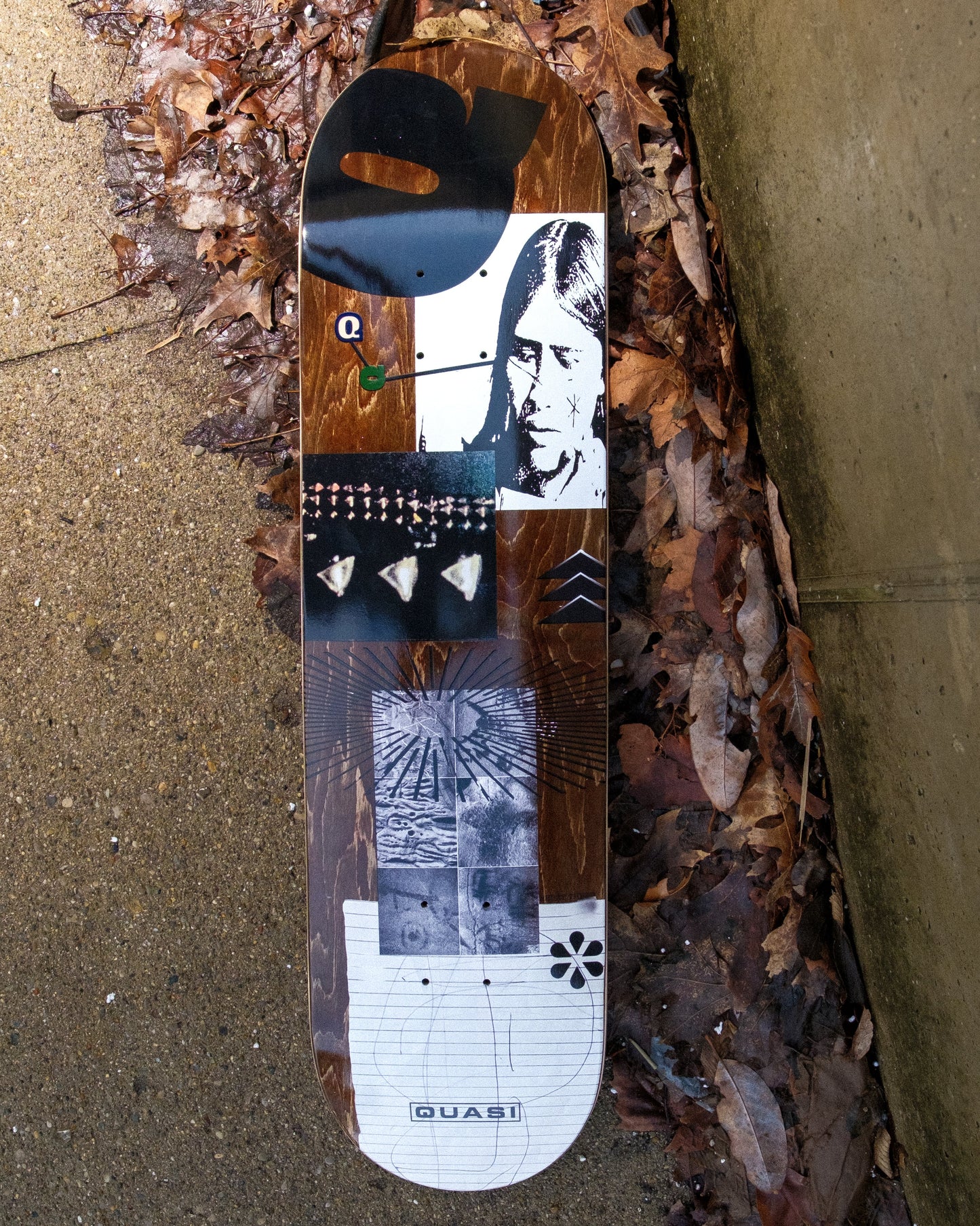 Quasi Shiprock Skateboard Deck 8.0"