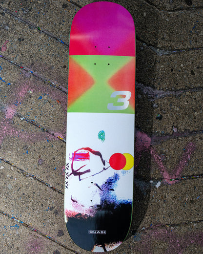 Quasi Race Track Skateboard Deck 8.125”