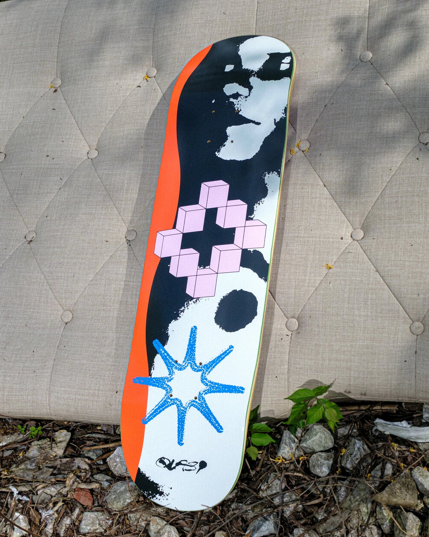 Quasi Plus One Skateboard Deck 8.5”