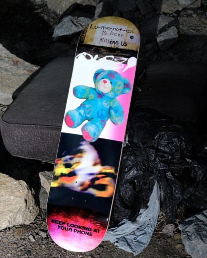 Quasi Illuminati Skateboard Deck 8.25”