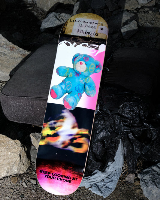 Quasi Illuminati Skateboard Deck 8.25”