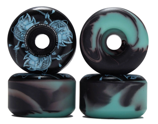 Spitfire x April Bighead Rose Radial Rodas 56mm 99A Swirl