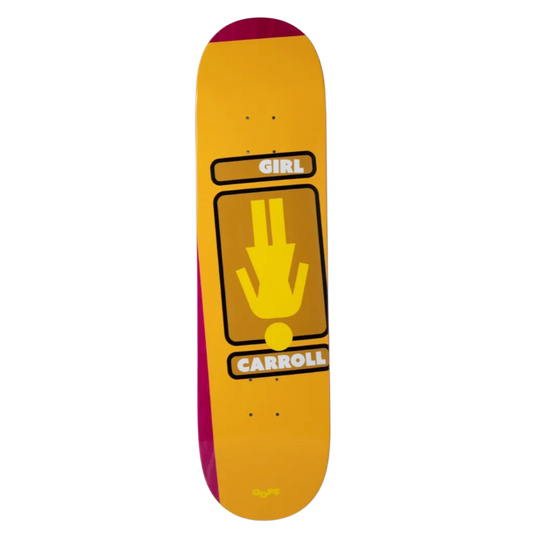 Girl Mike Carroll Oops OG Skateboard Deck 8.375"