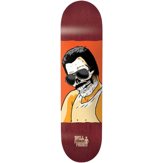 Girl Geering Skull of Fame Skateboard Deck 8.125"