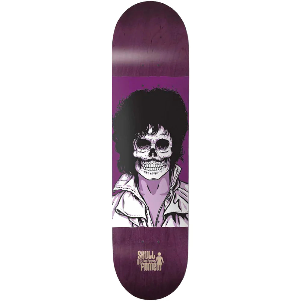 Girl Bannerot Skull of Fame Skateboard Deck 8.25"