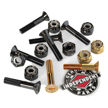 Parafusos Indy Precision Bolts Black/Gold Phillips 1"