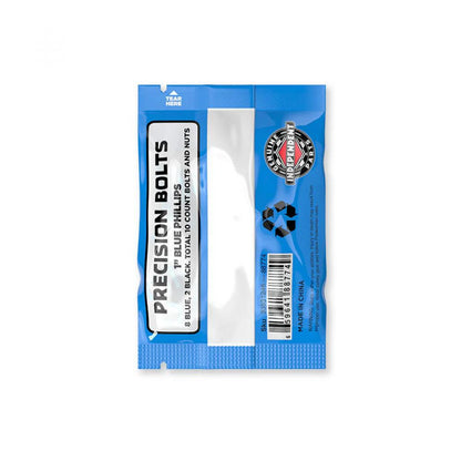 Independent Phillips Bolts Blue Black with Tool 1.0"