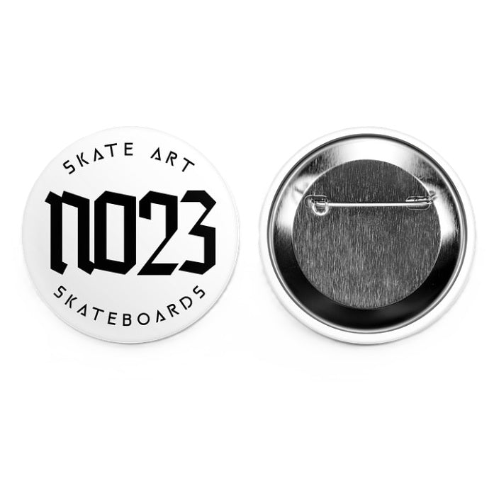 NO23 Classic Logo Round Button