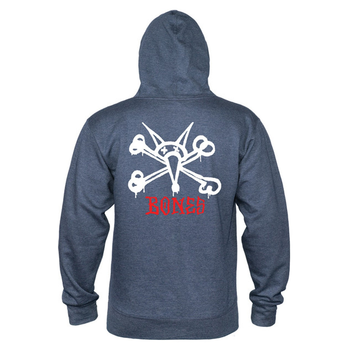 Sweatshirt Hoodie Powell Peralta Rat Bones - Navy Heather