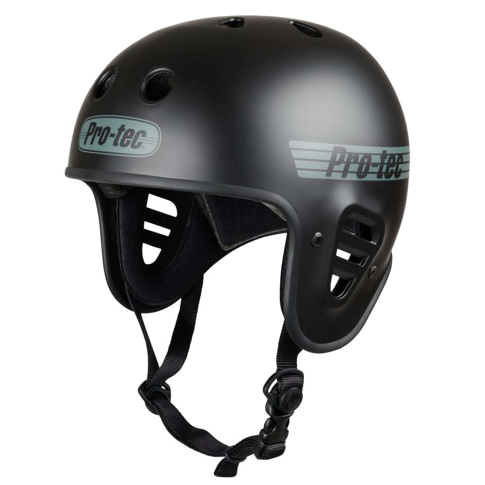 Pro-Tec Full Cut Cert Matte Black Helmet