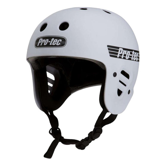 Pro-Tec Full Cut Cert Matte White Helmet