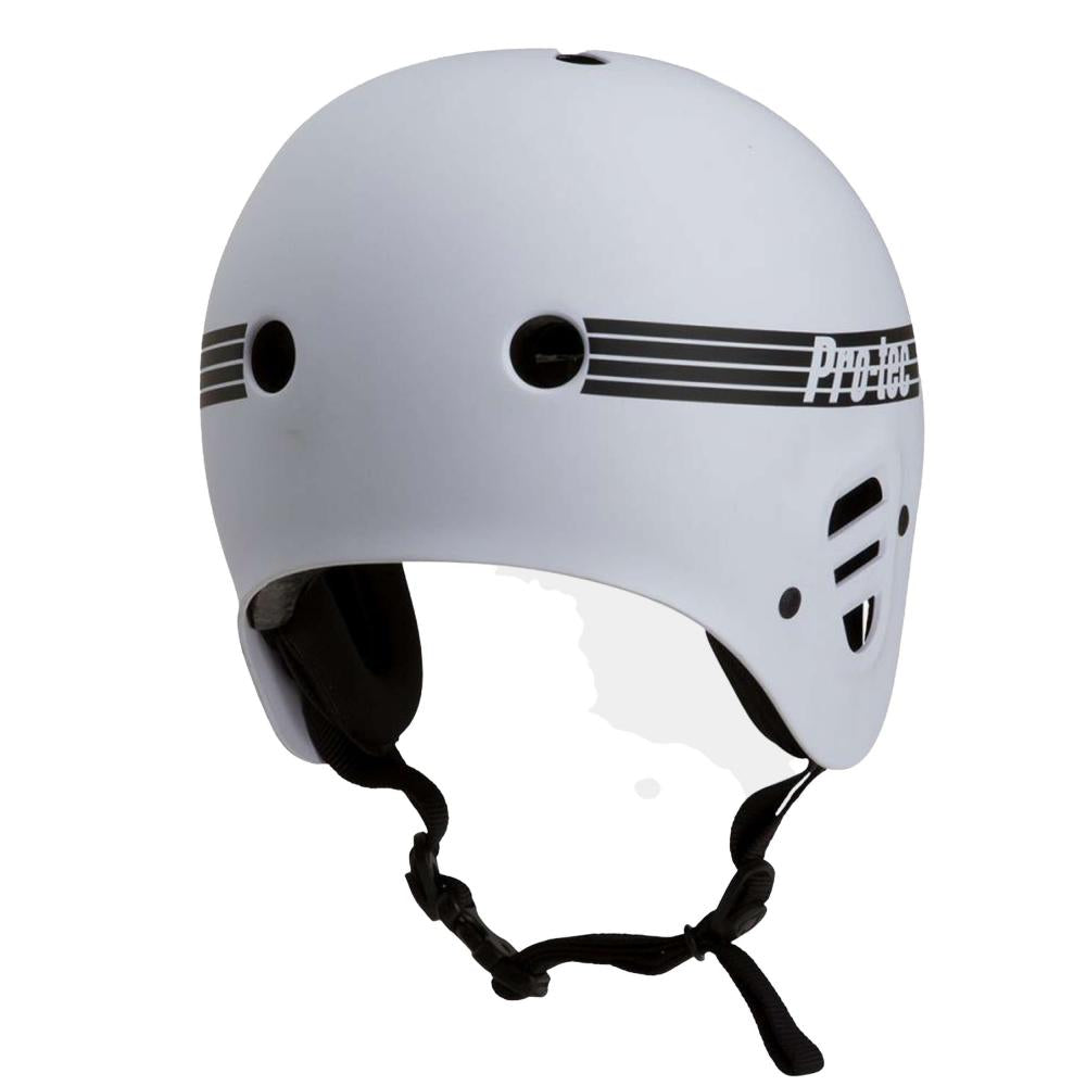 Pro-Tec Full Cut Cert Matte White Helmet
