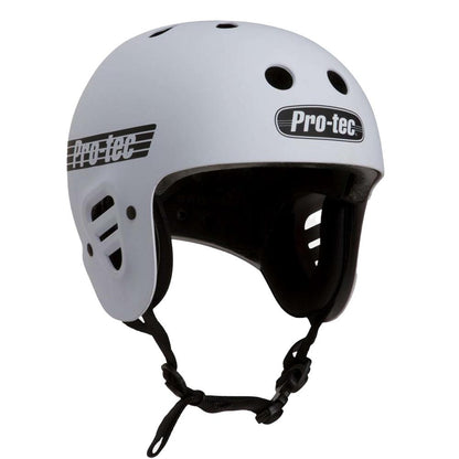 Pro-Tec Full Cut Cert Matte White Helmet