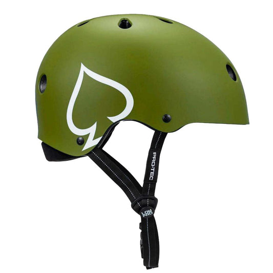 Pro-Tec Low Pro Army / Green Matte Helmet