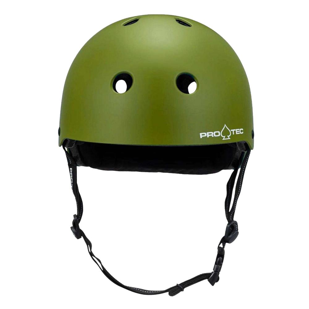 Pro-Tec Low Pro Army / Green Matte Helmet