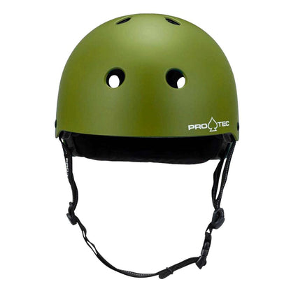 Pro-Tec Low Pro Army / Green Matte Helmet