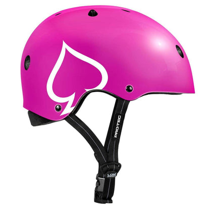 Pro-Tec Low Pro Pink Gloss Helmet
