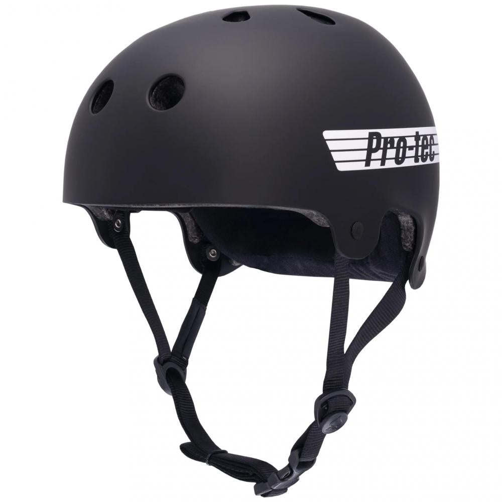 Pro-Tec Old School Low Pro Asia Matte Black Helmet