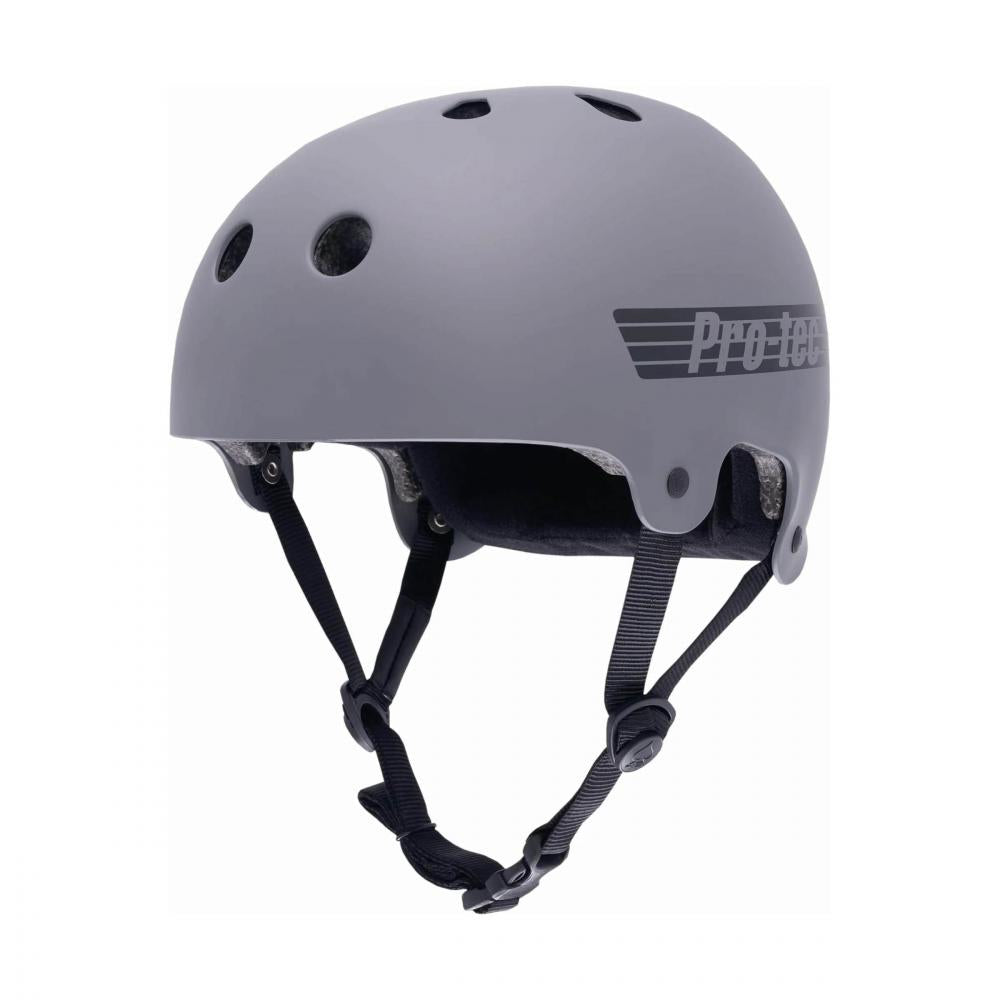Pro-Tec Old School Low Pro Asia Matte Grey Helmet
