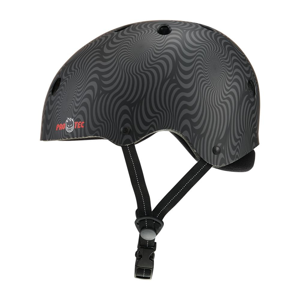 Pro-Tec X Spitfire Low Pro Black Swirl Helmet