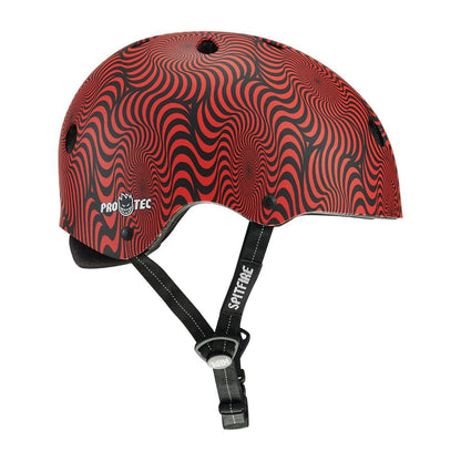 Pro-Tec X Spitfire Low Pro Black Swirl Helmet