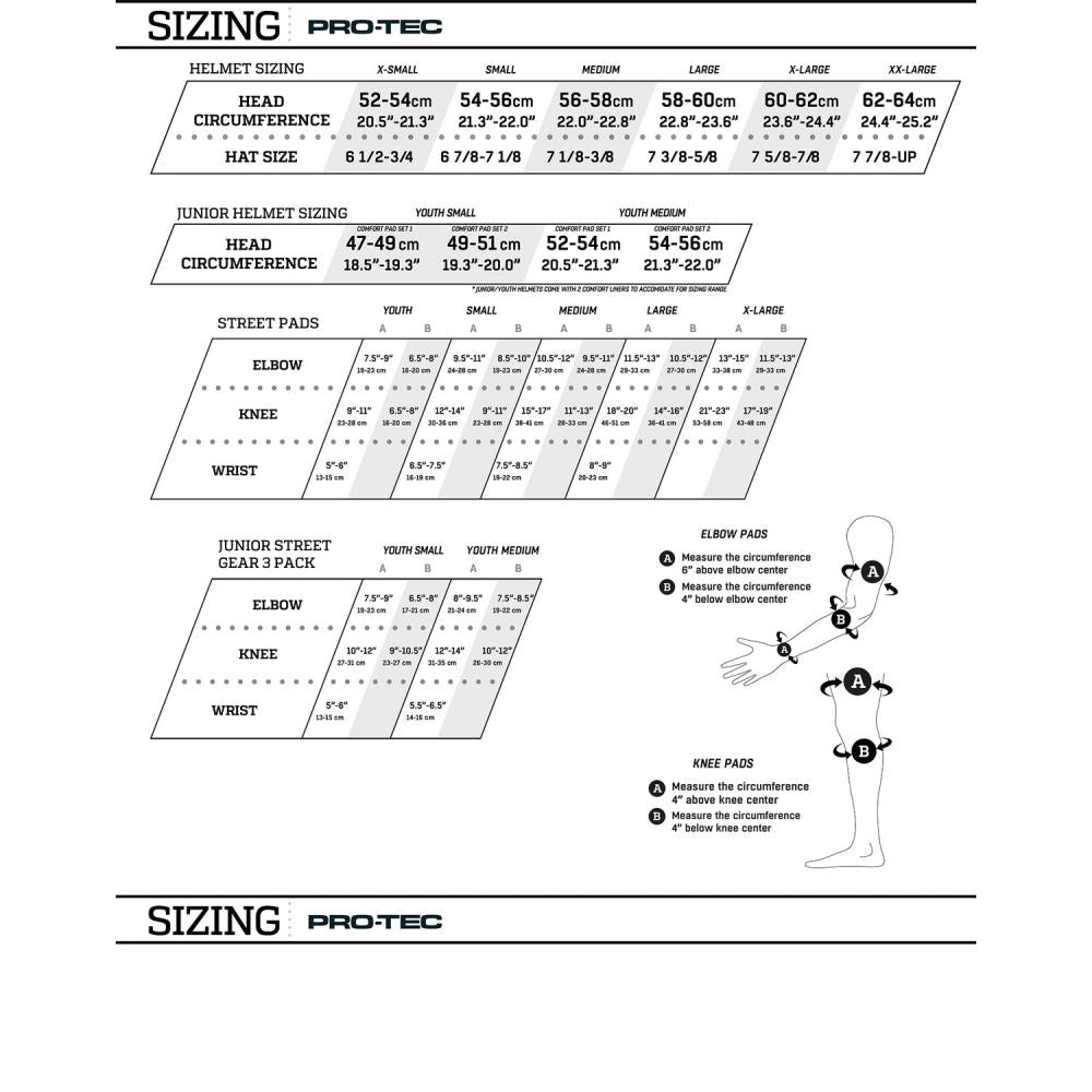 Pro-Tec Low Pro Black Helmet