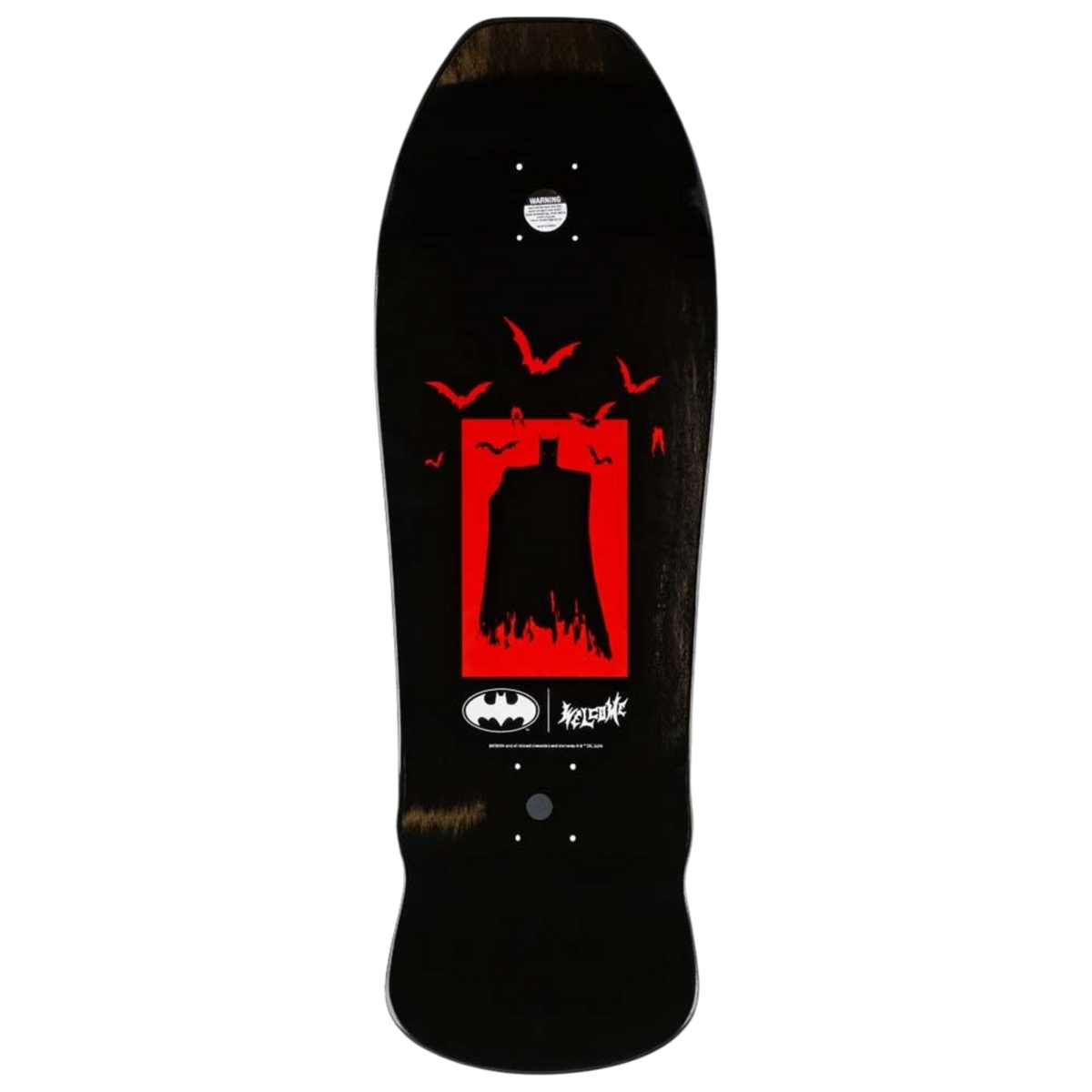 Welcome x Batman Knockout Early Grab Skateboard Deck 10"