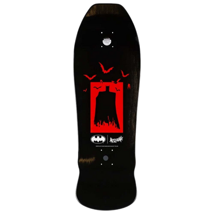 Welcome x Batman Knockout Early Grab Skateboard Deck 10"