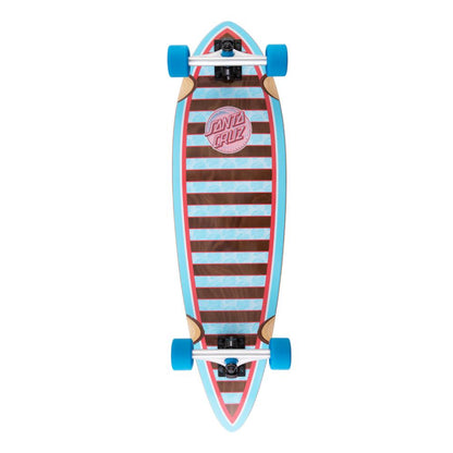 Santa Cruz Decoder Wave Pintail Longboard Complete 33"