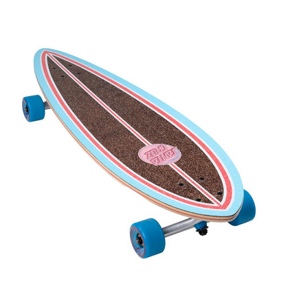 Santa Cruz Decoder Wave Pintail Longboard Complete 33"