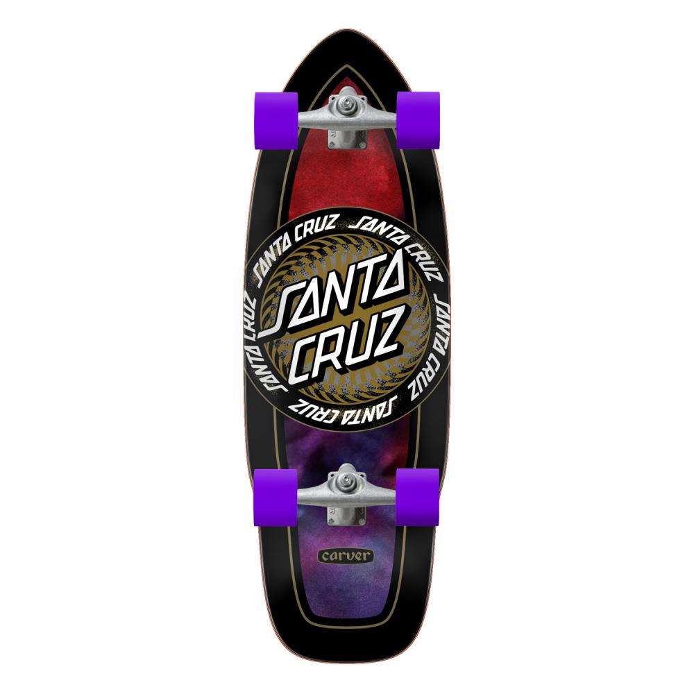 Santa Cruz Infinite Ringed Dot Cut Back Surfskate Complete 29.95