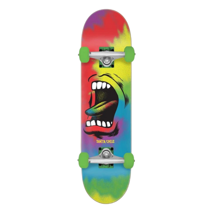Santa Cruz Full Big Mouth Tie Dye Complete Skateboard 8.0"