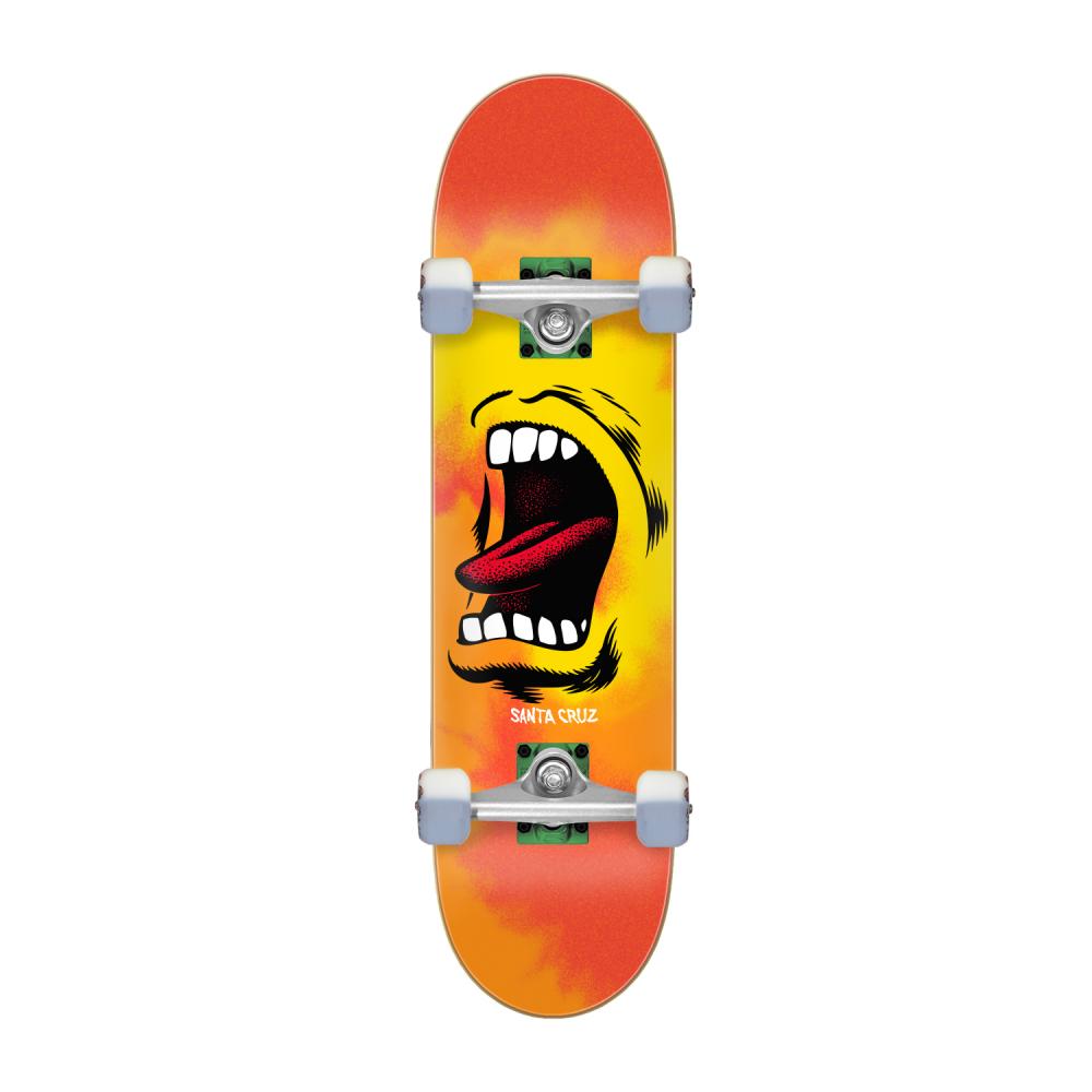 Santa Cruz Big Mouth Flame Full Complete Skateboard 8.0"