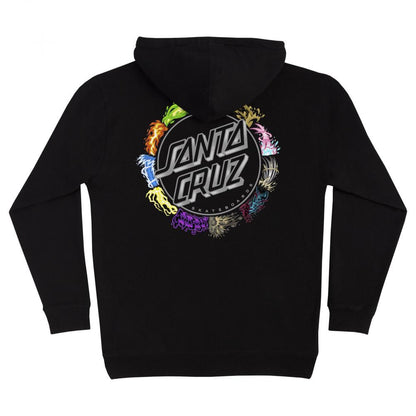 Santa Cruz Hoodie Pokemon Power Dot Black