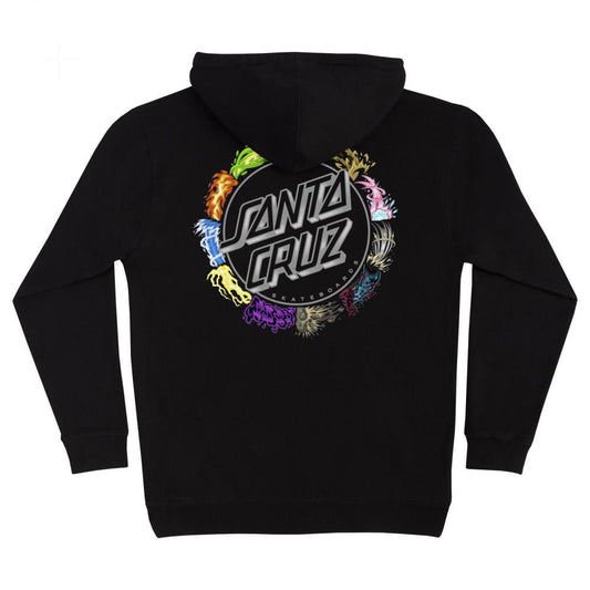 Santa Cruz Hoodie Pokemon Power Dot Black