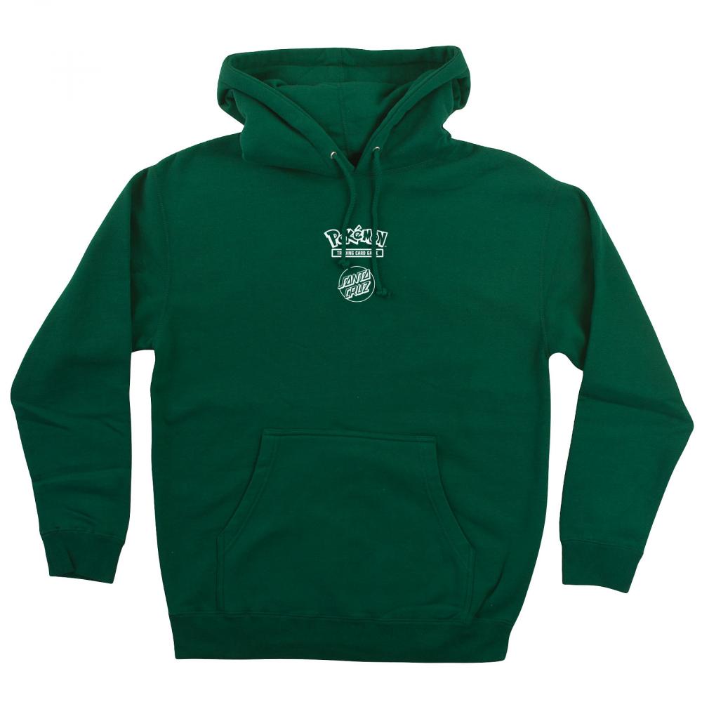Santa Cruz Hoodie Pokemon Power Dot Forest Green